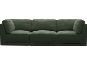 Emily Modular Sofa Muse Forest - 3 Piece by James Lane, a Sofas for sale on Style Sourcebook