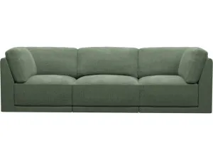 Emily Modular Sofa Tribute Dark Jade - 3 Piece by James Lane, a Sofas for sale on Style Sourcebook