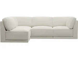 Emily Modular Sofa Boucle Ivory - 4 Piece by James Lane, a Sofas for sale on Style Sourcebook
