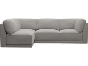 Emily Modular Sofa Boucle Pumice - 4 Piece by James Lane, a Sofas for sale on Style Sourcebook