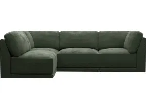 Emily Modular Sofa Muse Forest - 4 Piece by James Lane, a Sofas for sale on Style Sourcebook