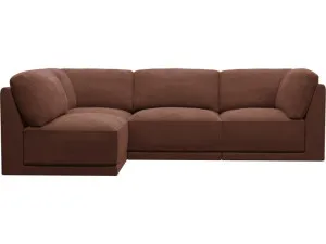 Emily Modular Sofa Muse Rust - 4 Piece by James Lane, a Sofas for sale on Style Sourcebook