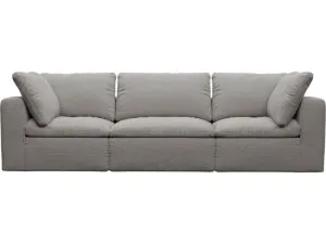 Cloud Boucle Pumice Modular Sofa - 3 Piece by James Lane, a Sofas for sale on Style Sourcebook
