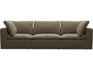 Cloud Tribute Walnut Modular Sofa - 3 Piece by James Lane, a Sofas for sale on Style Sourcebook