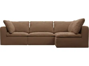 Cloud Tribute Chestnut Modular Sofa - 4 Piece by James Lane, a Sofas for sale on Style Sourcebook