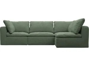 Cloud Tribute Dark Jade Modular Sofa - 4 Piece by James Lane, a Sofas for sale on Style Sourcebook