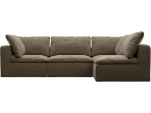 Cloud Tribute Walnut Modular Sofa - 4 Piece by James Lane, a Sofas for sale on Style Sourcebook