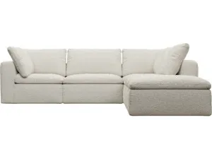 Cloud Boucle Ivory Modular Sofa - 5 Piece by James Lane, a Sofas for sale on Style Sourcebook