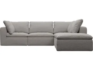 Cloud Boucle Pumice Modular Sofa - 5 Piece by James Lane, a Sofas for sale on Style Sourcebook