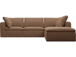 Cloud Tribute Chestnut Modular Sofa - 5 Piece by James Lane, a Sofas for sale on Style Sourcebook