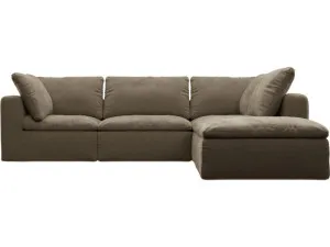 Cloud Tribute Walnut Modular Sofa - 5 Piece by James Lane, a Sofas for sale on Style Sourcebook