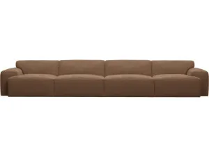 Copenhagen Tribute Chestnut Sofa - 4 Seater by James Lane, a Sofas for sale on Style Sourcebook