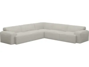 Copenhagen California Ivory Sofa - 5 Seater Corner Sofa by James Lane, a Sofas for sale on Style Sourcebook