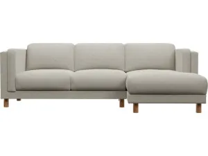 Hayes Noa Desert Chaise Sofa - 3 Seater by James Lane, a Sofas for sale on Style Sourcebook