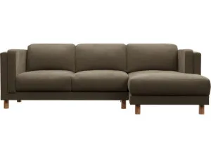 Hayes Tribute Walnut Chaise Sofa - 3 Seater by James Lane, a Sofas for sale on Style Sourcebook