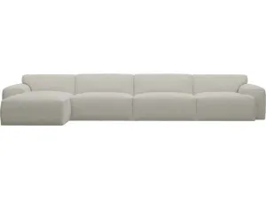 Copenhagen California Ivory Chaise Sofa - 4 Seater by James Lane, a Sofas for sale on Style Sourcebook