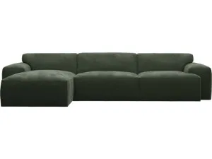 Copenhagen Muse Forest Chaise Sofa - 3 Seater by James Lane, a Sofas for sale on Style Sourcebook