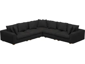 Tully California Charcoal Modular Sofa - 5 Piece by James Lane, a Sofas for sale on Style Sourcebook