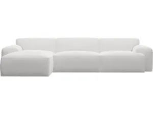 Copenhagen Muse Frost Chaise Sofa - 3 Seater by James Lane, a Sofas for sale on Style Sourcebook