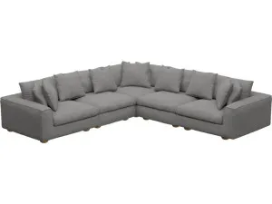 Tully California Slate Modular Sofa - 5 Piece by James Lane, a Sofas for sale on Style Sourcebook