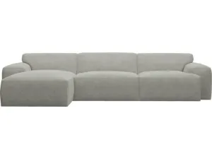 Copenhagen Toorak Pebble Chaise Sofa - 3 Seater by James Lane, a Sofas for sale on Style Sourcebook