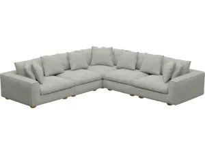 Tully Toorak Pebble Modular Sofa - 5 Piece by James Lane, a Sofas for sale on Style Sourcebook