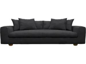 Tully Plaza Flint Grey Sofa - 3.5 Seater by James Lane, a Sofas for sale on Style Sourcebook