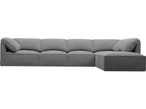Kai Maya Flint Modular Sofa - 5 Seater and Ottoman by James Lane, a Sofas for sale on Style Sourcebook