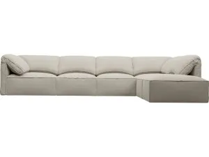 Kai Isla Sea Pearl Modular Sofa - 5 Seater and Ottoman by James Lane, a Sofas for sale on Style Sourcebook