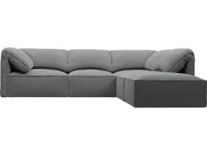 Kai Maya Flint Modular Sofa - 4 Seater and Ottoman by James Lane, a Sofas for sale on Style Sourcebook