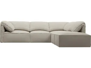 Kai Isla Sea Pearl Modular Sofa - 4 Seater and Ottoman by James Lane, a Sofas for sale on Style Sourcebook