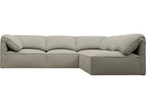 Kai Plaza Natural Modular Sofa - 5 Seater by James Lane, a Sofas for sale on Style Sourcebook