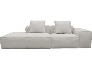 Riley Avon Mineral Modular Sofa - 1x Arm, 1x Armless, 1x Left Terminal by James Lane, a Sofas for sale on Style Sourcebook