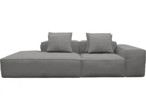 Riley California Slate Modular Sofa - 1x Arm, 1x Armless, 1x Left Terminal by James Lane, a Sofas for sale on Style Sourcebook