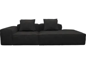 Riley California Charcoal Modular Sofa - 1x Arm, 1x Armless, 1x Right Terminal by James Lane, a Sofas for sale on Style Sourcebook