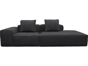 Riley Plaza Flint Grey Modular Sofa - 1x Arm, 1x Armless, 1x Right Terminal by James Lane, a Sofas for sale on Style Sourcebook