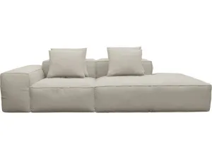 Riley Isla Sea Pearl Modular Sofa - 1x Arm, 1x Armless, 1x Right Terminal by James Lane, a Sofas for sale on Style Sourcebook