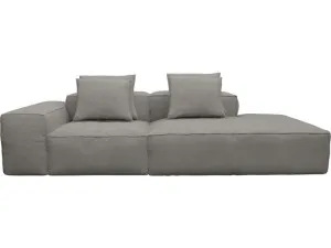 Riley Isla Soft Grey Modular Sofa - 1x Arm, 1x Armless, 1x Right Terminal by James Lane, a Sofas for sale on Style Sourcebook