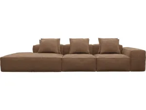 Riley Tribute Chestnut Modular Sofa - 1x Arm, 2x Armless, 1x Left Terminal by James Lane, a Sofas for sale on Style Sourcebook