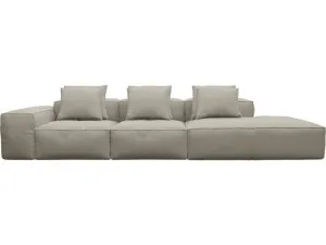 Riley Plaza Natural Modular Sofa - 1x Arm, 2x Armless, 1x Right Terminal by James Lane, a Sofas for sale on Style Sourcebook