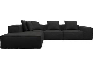 Riley California Charcoal Modular Sofa - Arm, 2x Armless, Corner, Left Terminal by James Lane, a Sofas for sale on Style Sourcebook