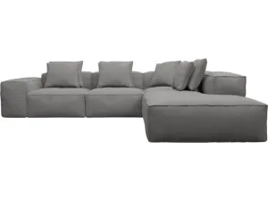 Riley California Slate Modular Sofa - Arm, 2x Armless, Corner, Right Terminal by James Lane, a Sofas for sale on Style Sourcebook