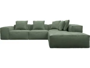 Riley Tribute Dark Jade Modular Sofa - Arm, 2x Armless, Corner, Right Terminal by James Lane, a Sofas for sale on Style Sourcebook