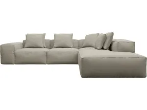 Riley Plaza Natural Modular Sofa - Arm, 2x Armless, Corner, Right Terminal by James Lane, a Sofas for sale on Style Sourcebook