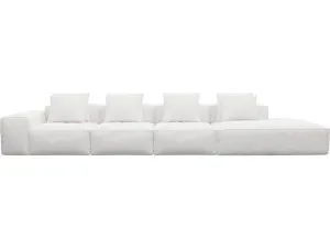 Riley Noa Fog Modular Sofa - 1x Arm, 3x Armless, 1x Right Terminal by James Lane, a Sofas for sale on Style Sourcebook