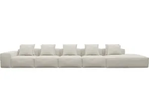 Riley Toorak Pearl Modular Sofa - 1x Arm, 4x Armless, 1x Right Terminal by James Lane, a Sofas for sale on Style Sourcebook