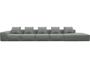 Riley Tribute Storm Modular Sofa - 1x Arm, 4x Armless, 1x Right Terminal by James Lane, a Sofas for sale on Style Sourcebook