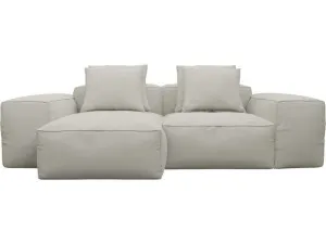 Riley California Ivory Modular Sofa - 2 Seater Chaise by James Lane, a Sofas for sale on Style Sourcebook