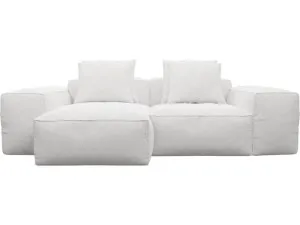 Riley Noa Fog Modular Sofa - 2 Seater Chaise by James Lane, a Sofas for sale on Style Sourcebook