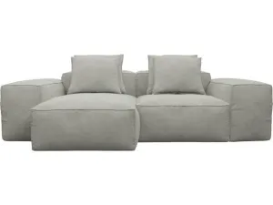 Riley Toorak Pebble Modular Sofa - 2 Seater Chaise by James Lane, a Sofas for sale on Style Sourcebook